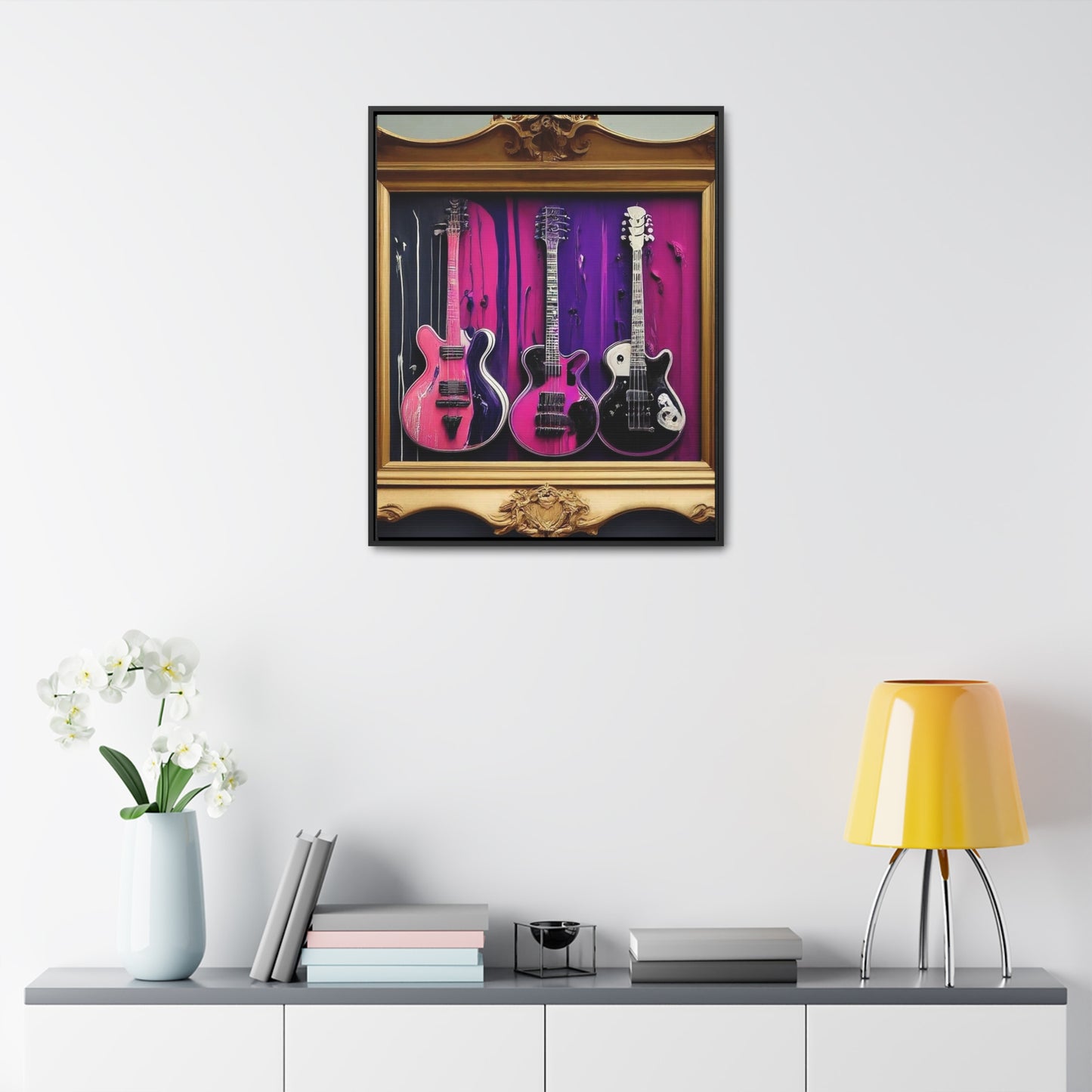 R&RH Guitars Framed Portrait