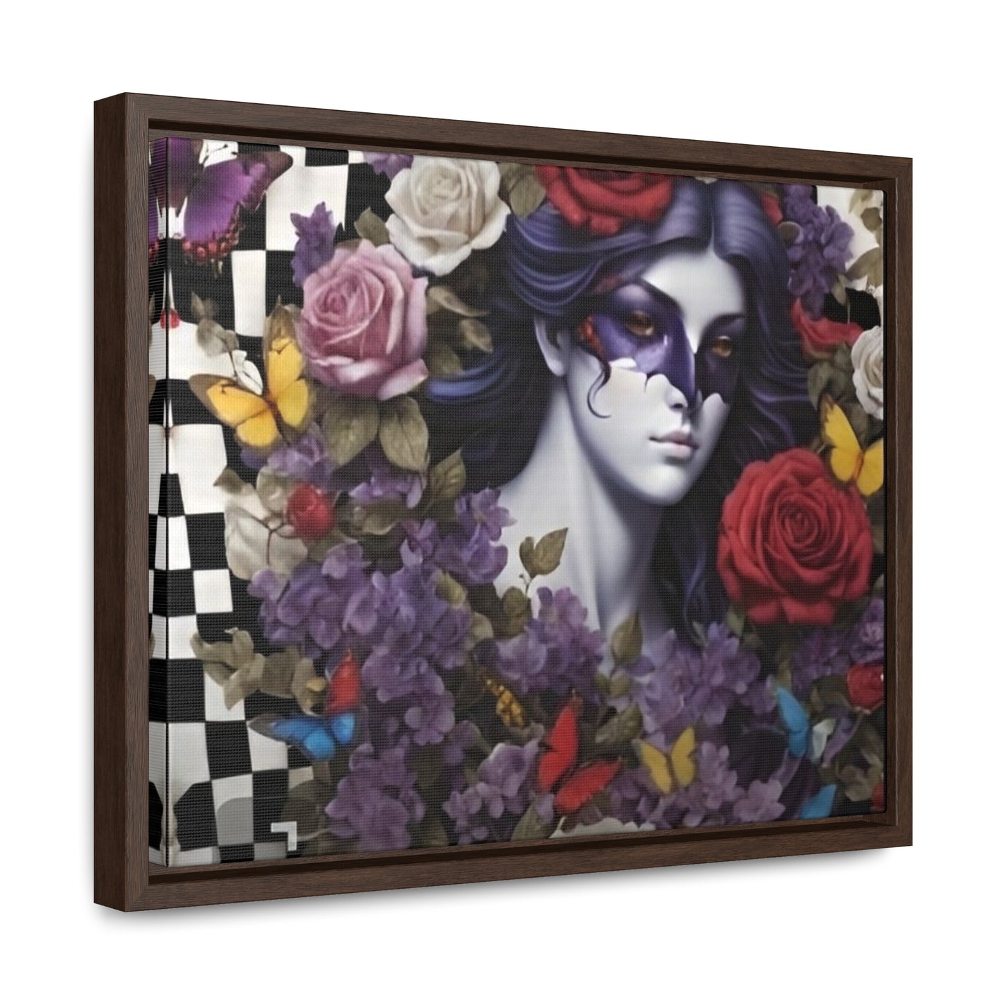 R&RH Mystical Floral Gallery Canvas Wrap - Horizontal Frame for Home Decor