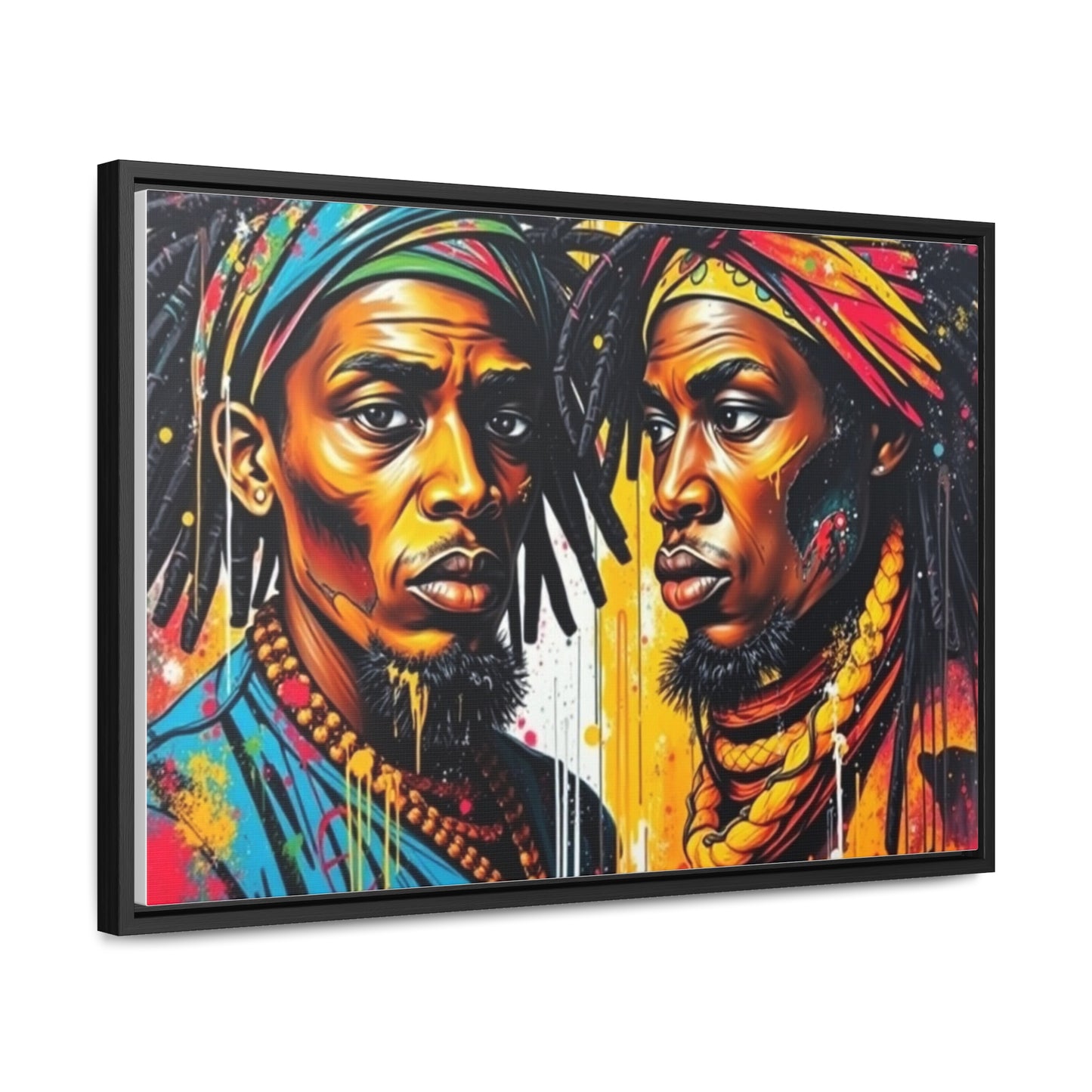 R&RH Cultural Art Gallery Canvas Wrap - Vibrant African Heritage