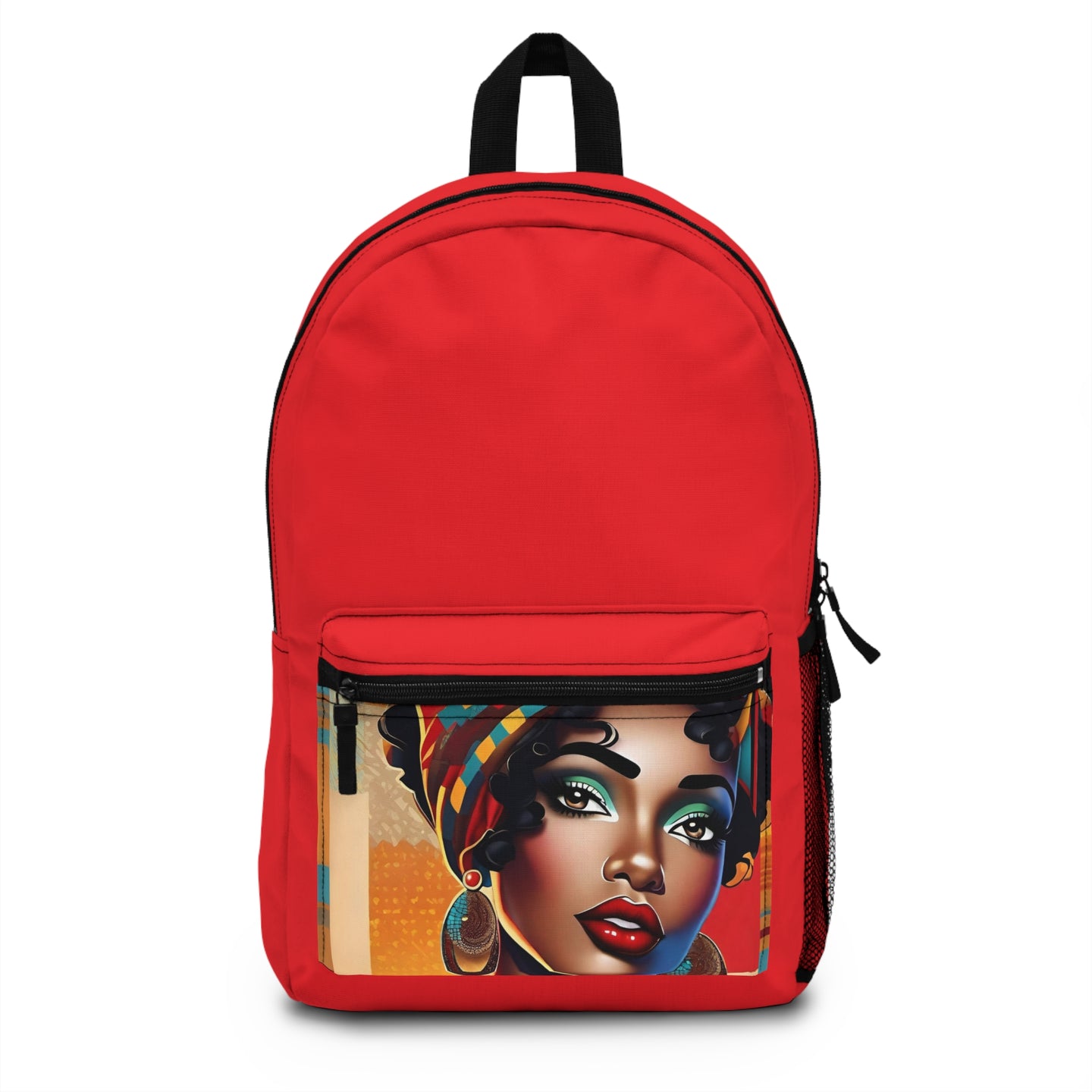Red Caricature Backpack