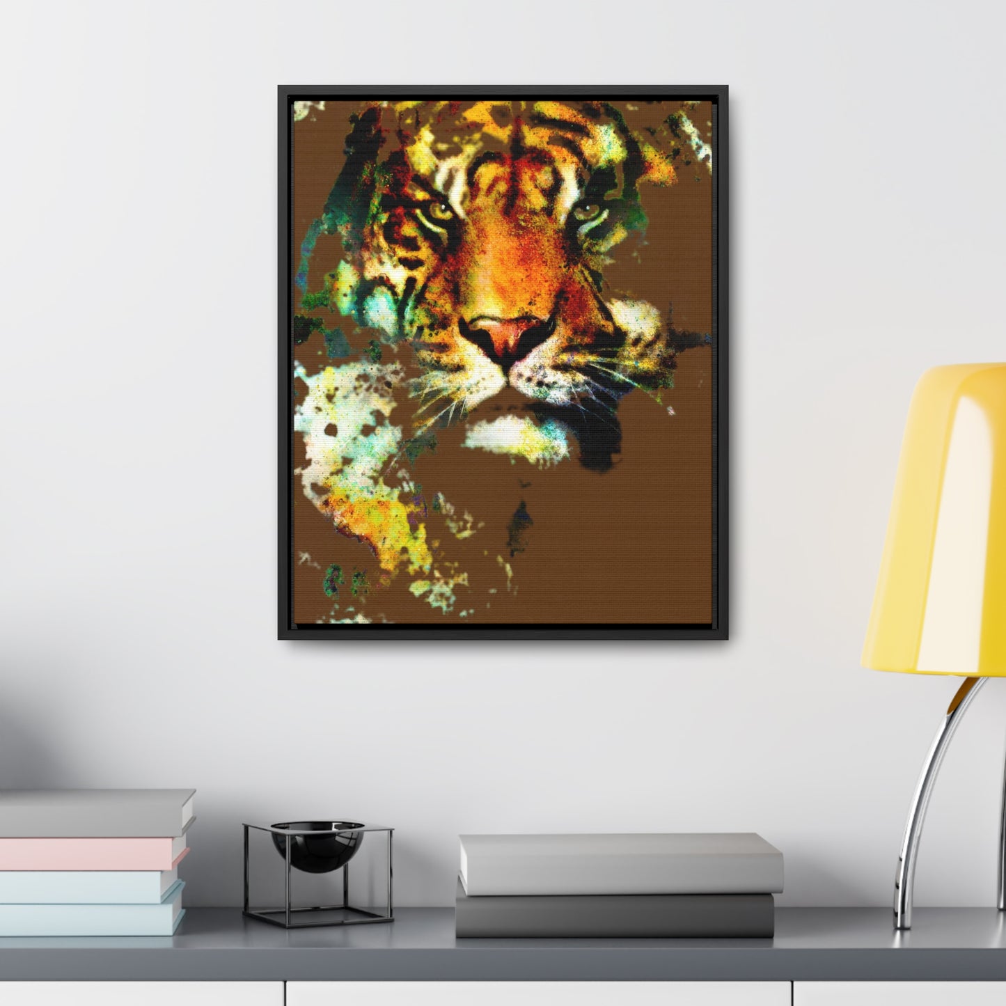 R&RH Lion Framed Portrait