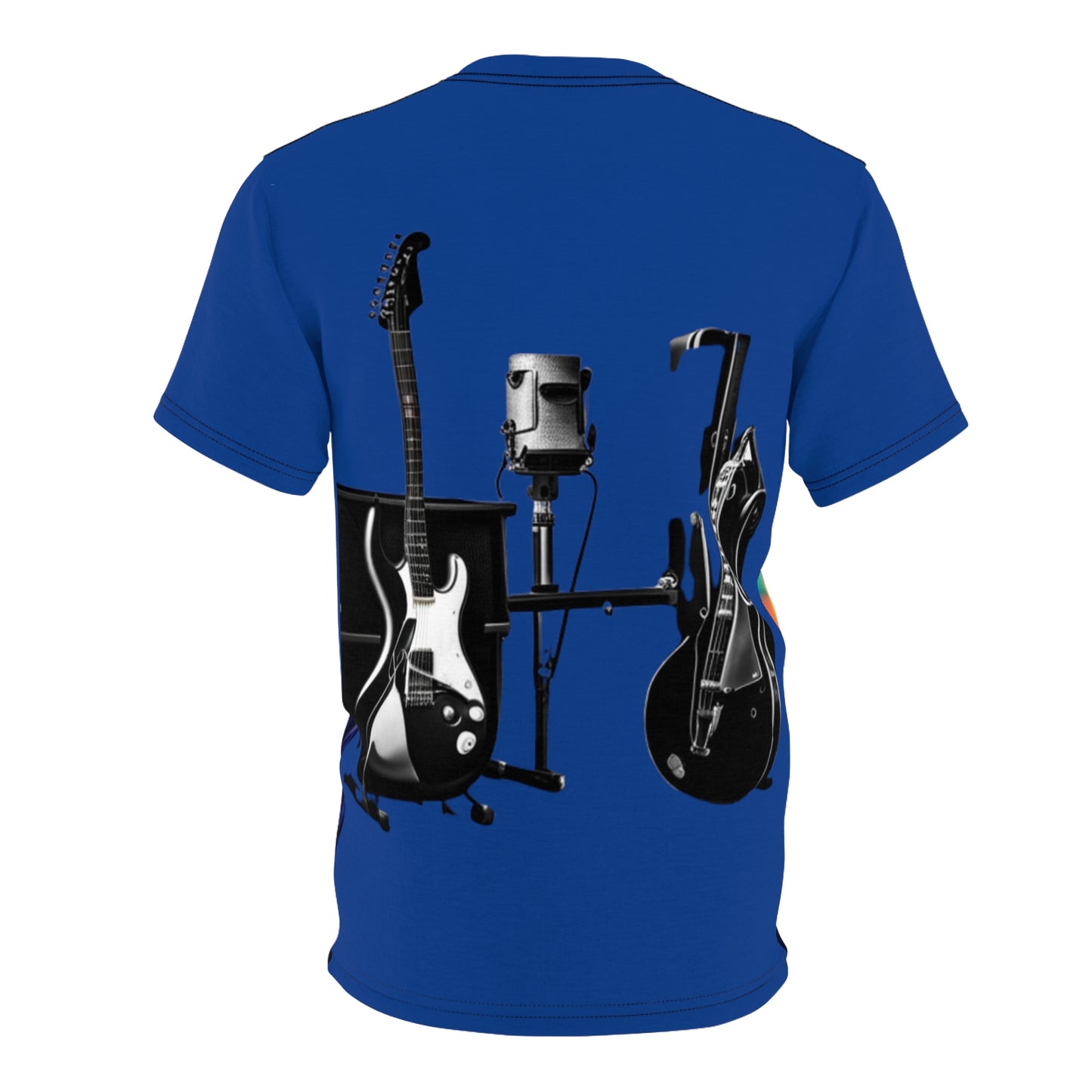 R&RH Unisex Leopard Saxophone Band Tee