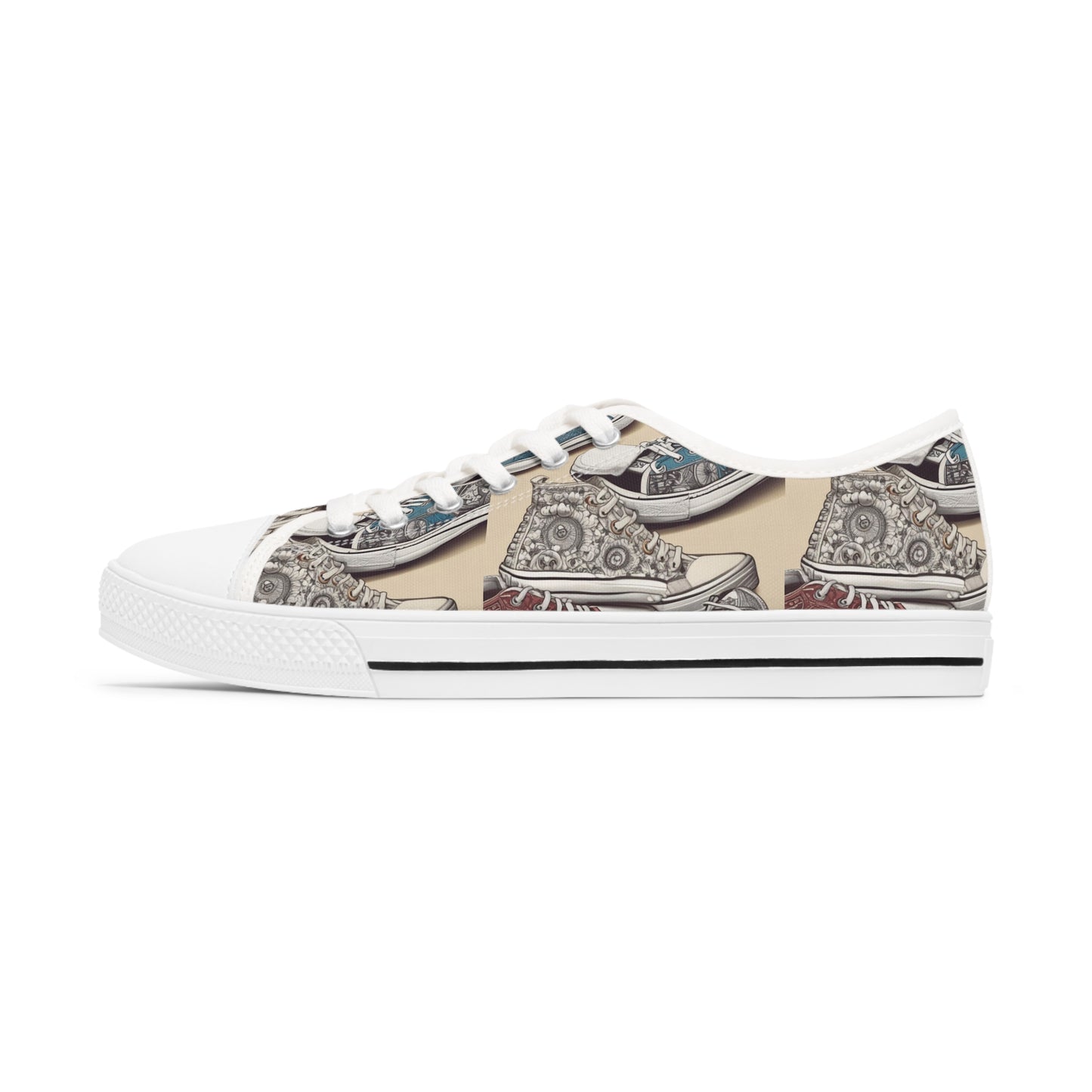 R&RH Sneakers Women's Low Top Sneakers - Rich and Rich Homeopportunities 