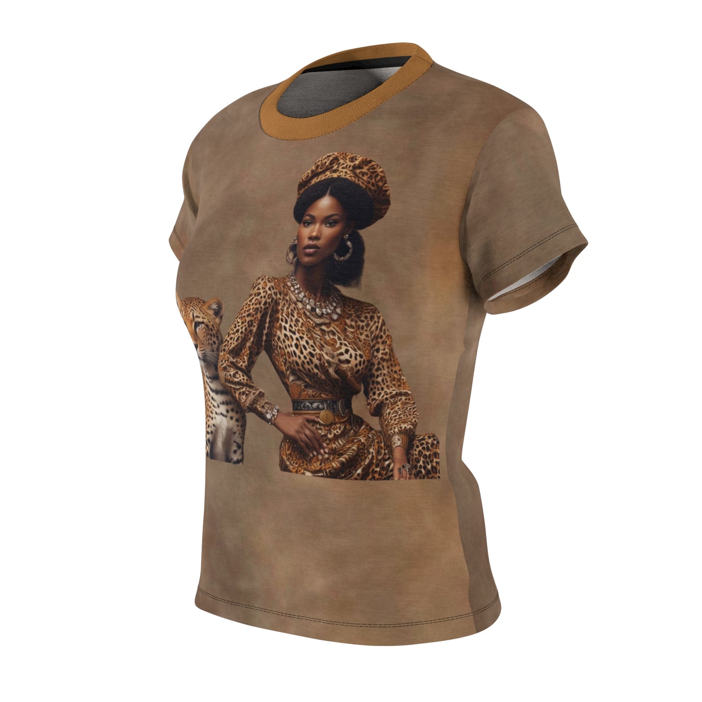 R&RH Women's Leopard T-shirt