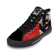 Load image into Gallery viewer, R&amp;RH Vancouver High Top Red Canvas Men&#39;s Shoes

