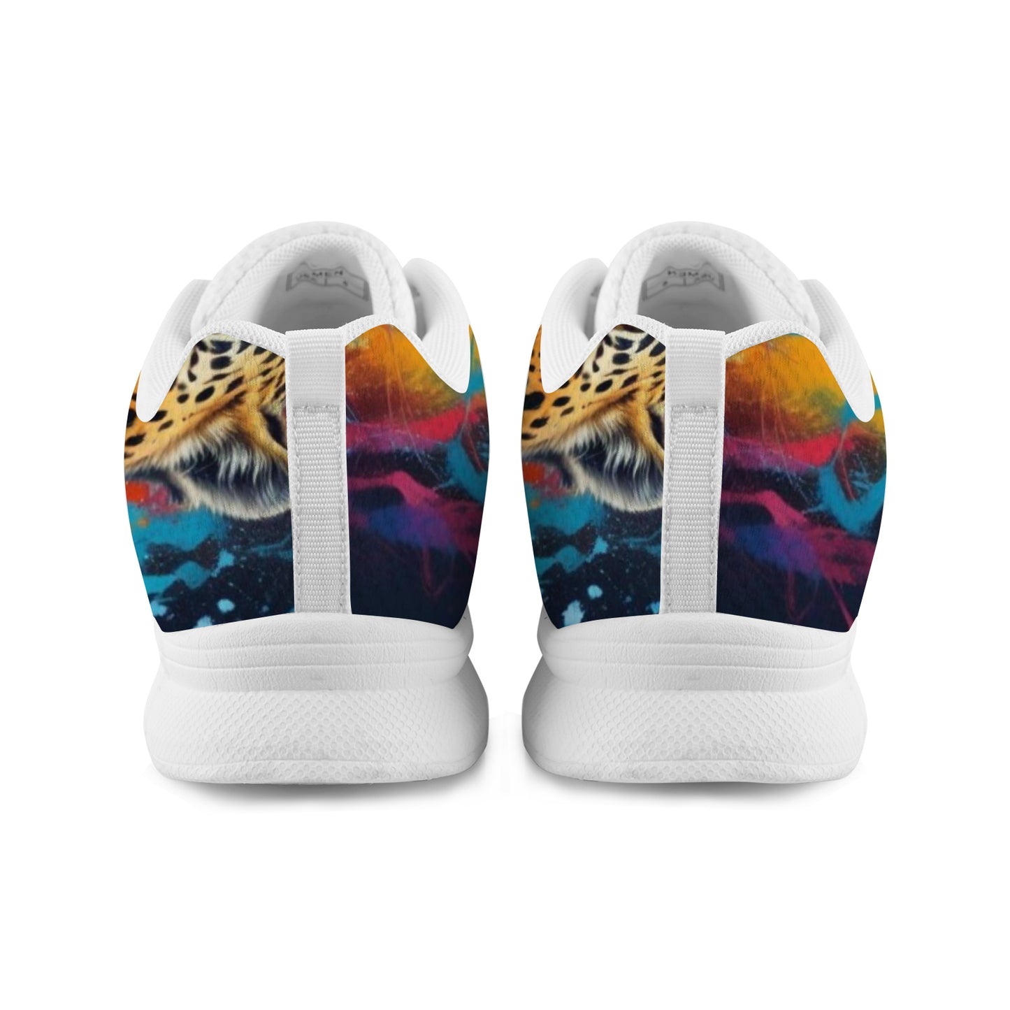 Men's Breathable Leopard Sneakers