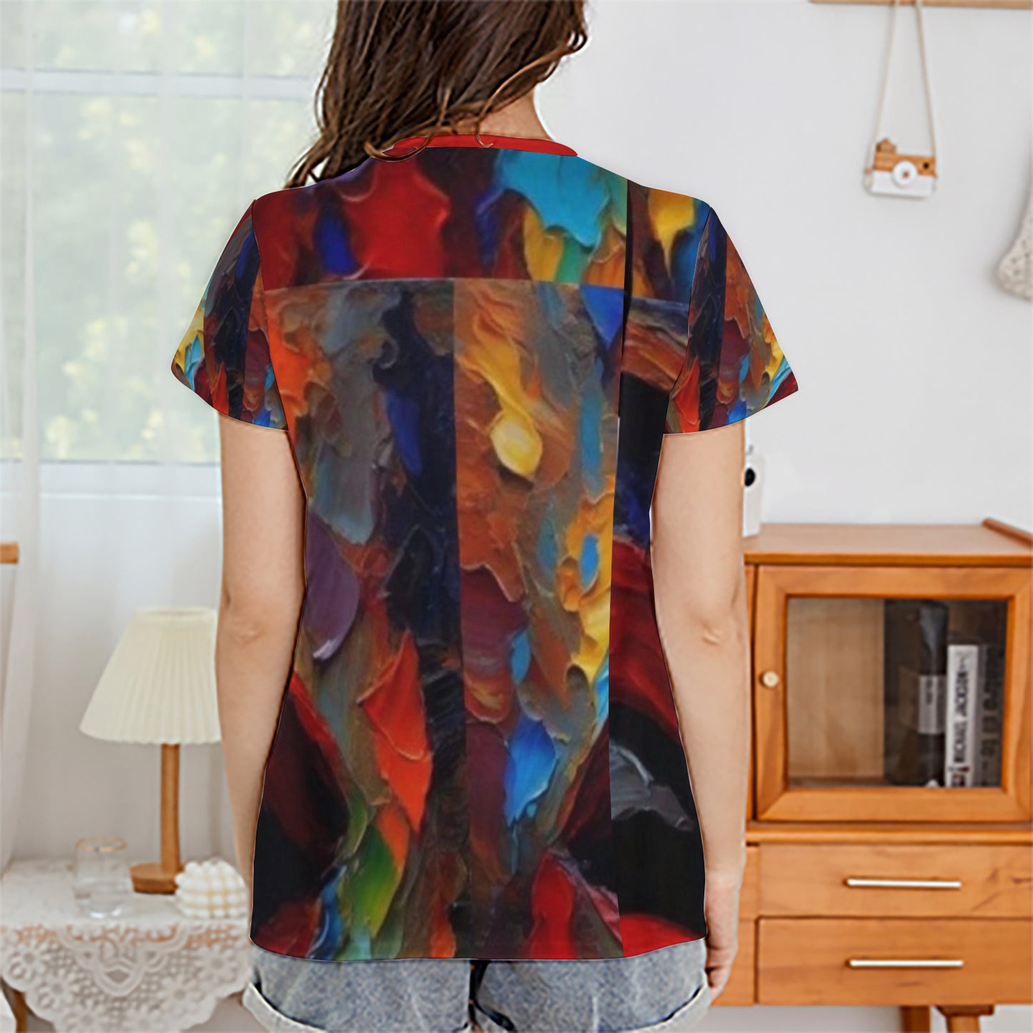 R&RH Women's Fire Flame T-Shirt