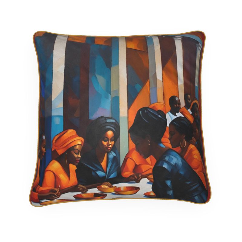 R&RH Womens Last Supper Cushions