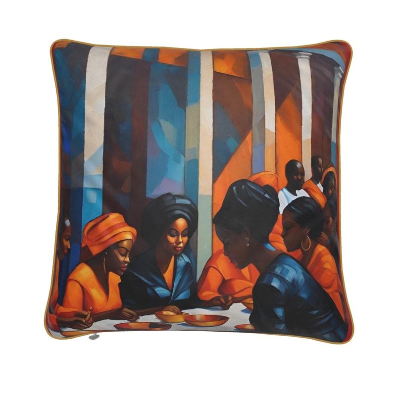 R&RH Womens Last Supper Cushions