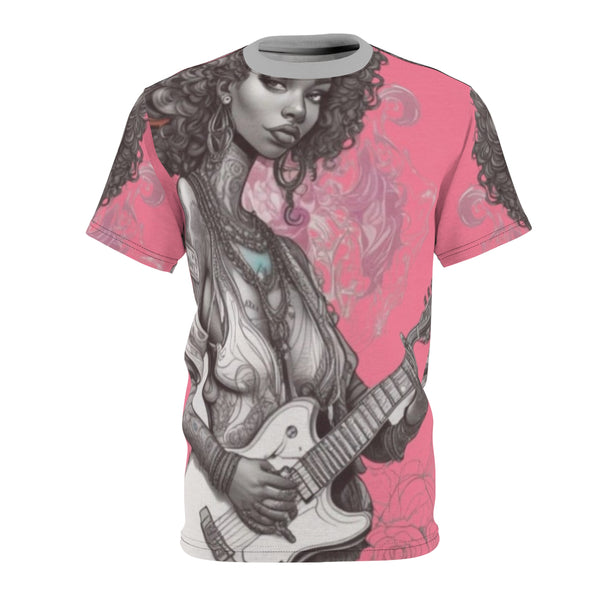 R&RH Guitar Girl Unisex T-shirt