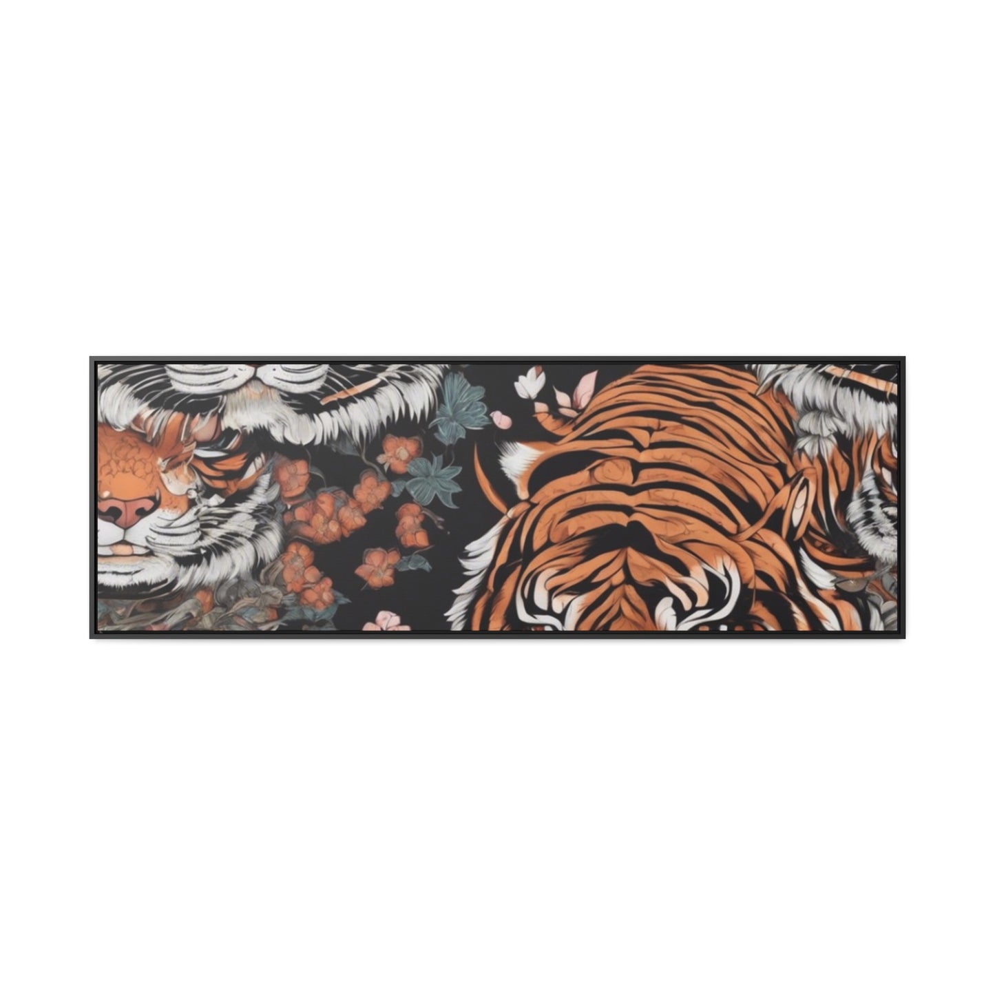 R&RH Vibrant Tiger Gallery Canvas Wrap - Nature-Inspired Wall Art for Home Décor