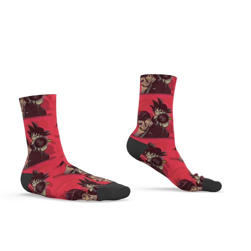 RRH Caricature Red Socks