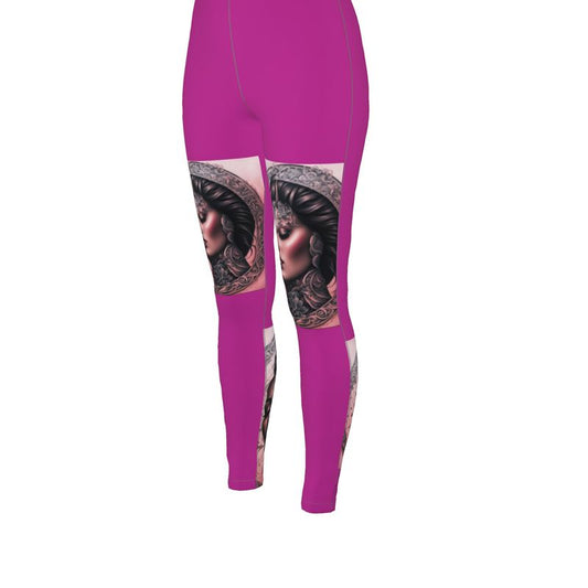 R&RH Pink High Waisted Leggings