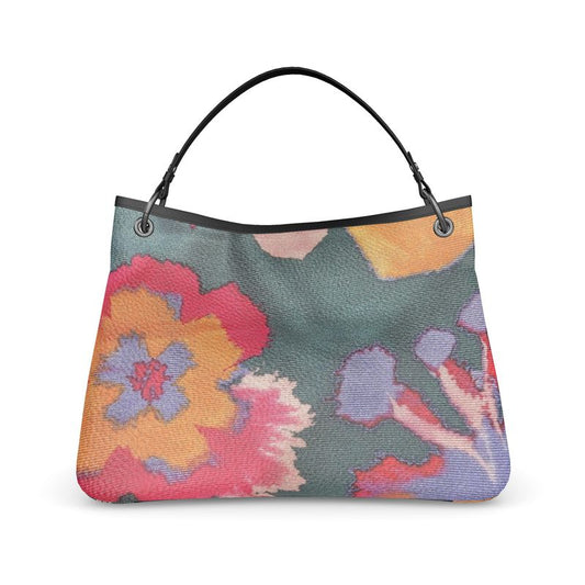 R&RH Flowery Abstract  Talbot Slouch Bag