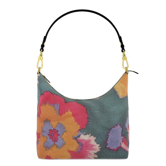 R&RH Flower Square Hobo Bag