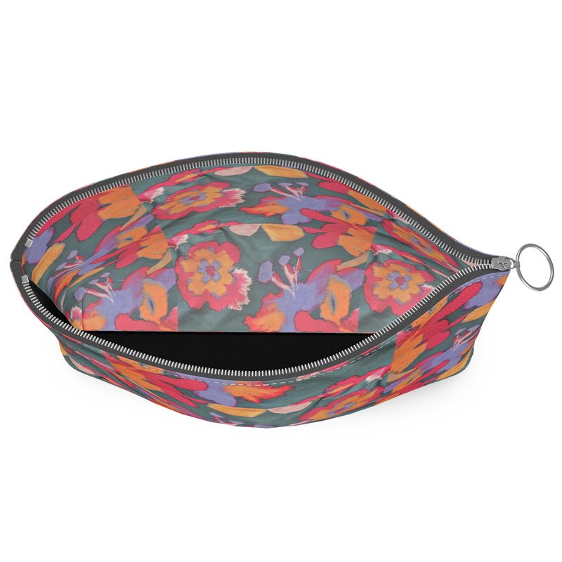 R&RH Flowery Abstract Designer Clutch Purse