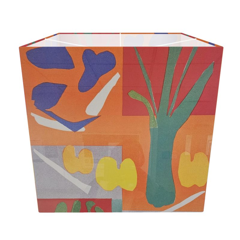 R&RH Orange Square Lamp Shade