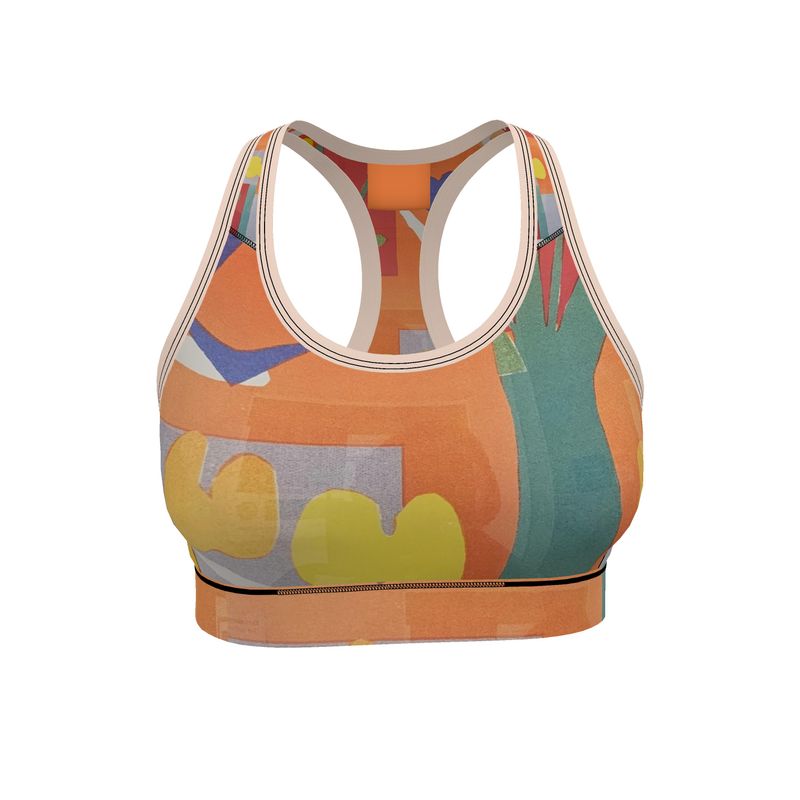 R&RH Orange Sports Bra