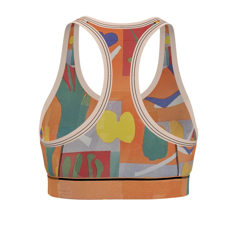 R&RH Orange Sports Bra