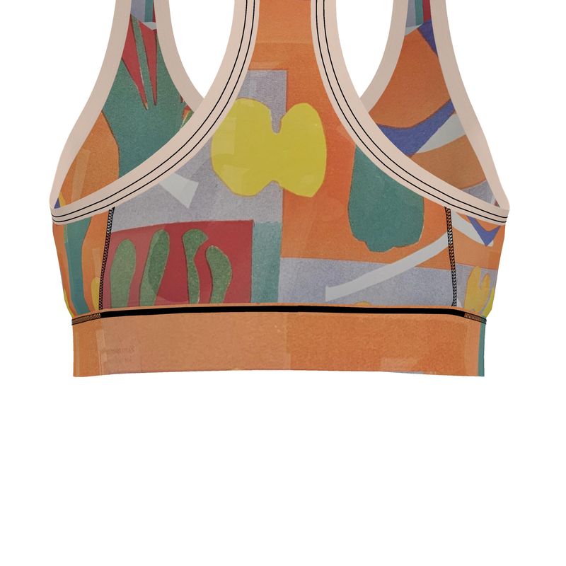 R&RH Orange Sports Bra