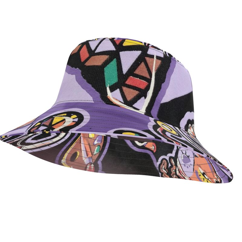 R&RH Purple Bucket Hat For Adults & Children