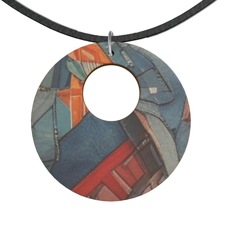 Wooden Pendant Organic Shapes