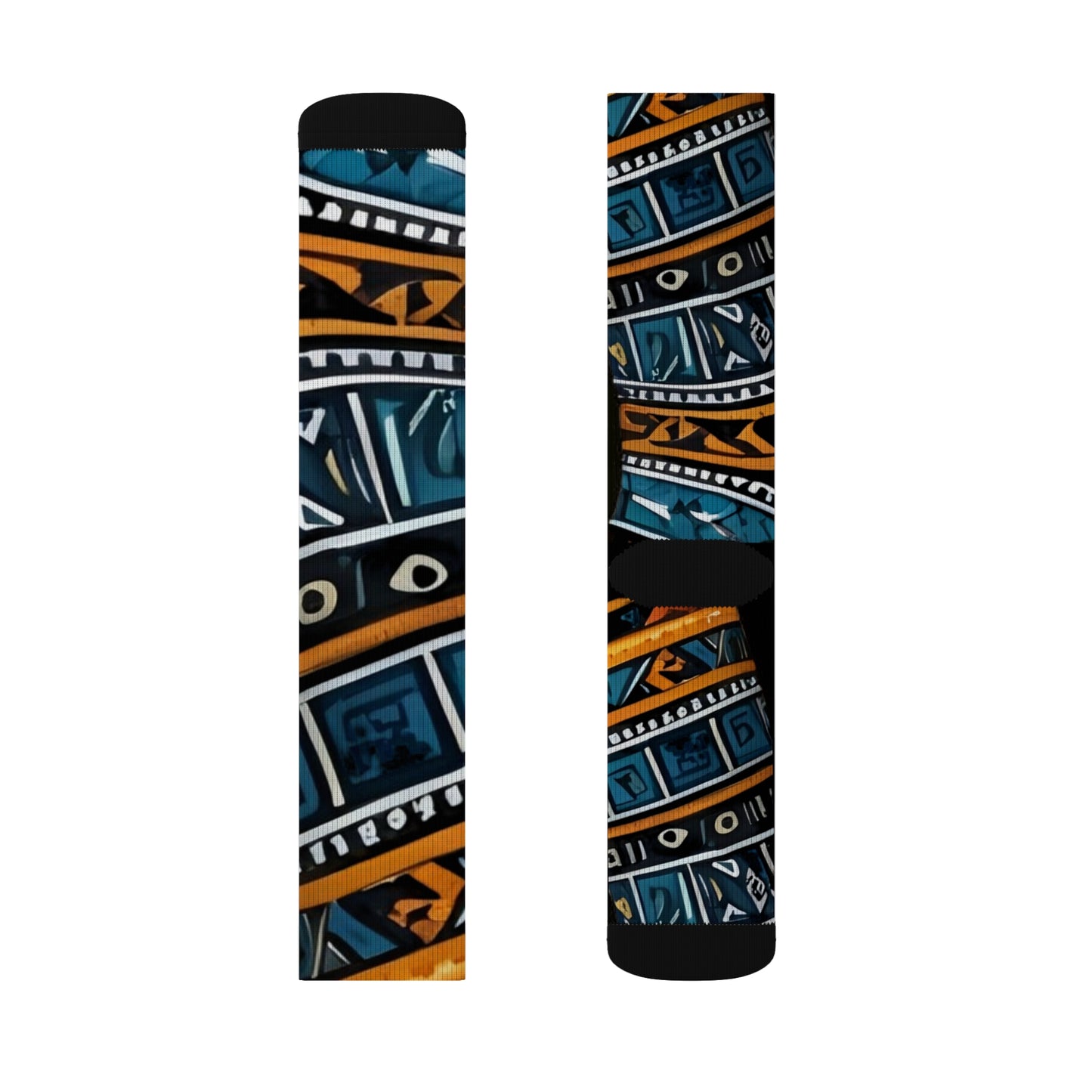 R&RH Geometric Sublimation Socks