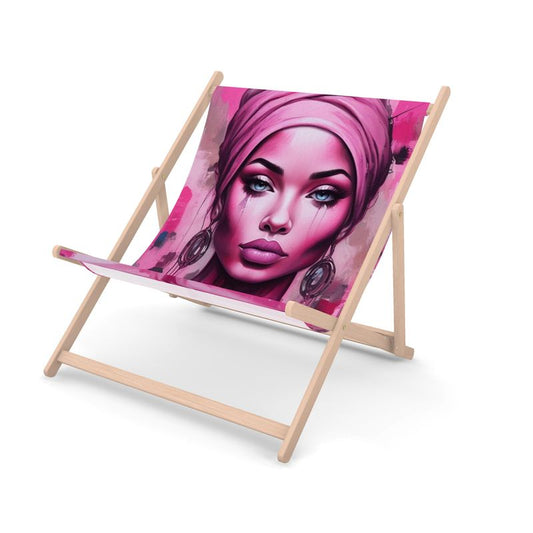 R&RH Her Eyes Pink Double Deckchair