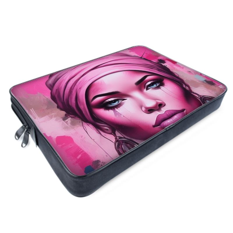 R&RH 'Her Eyes' Pink Designer Laptop Bags