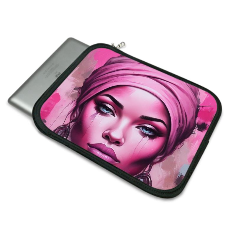 R&RH 'Her Eyes' Pink Designer  iPad Slip Case