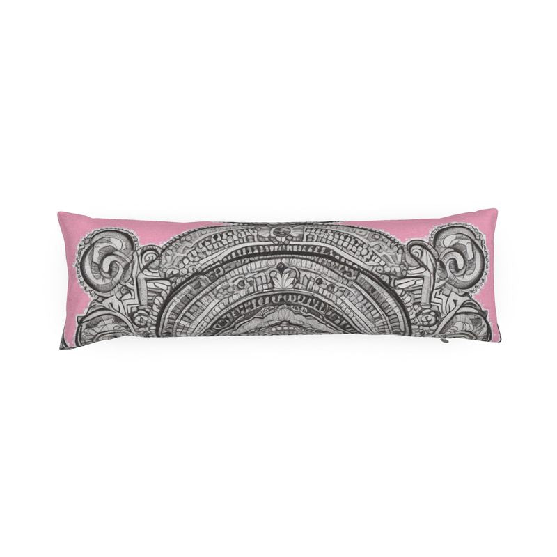 R&RH Pink Bolster Pillow