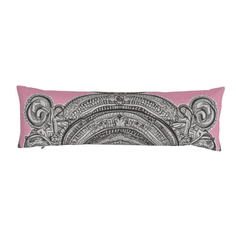 R&RH Pink Bolster Pillow