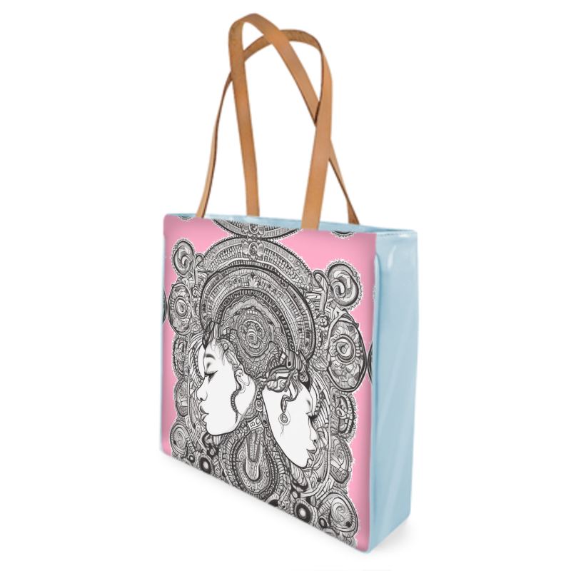 R&RH Pink Shopper Bags