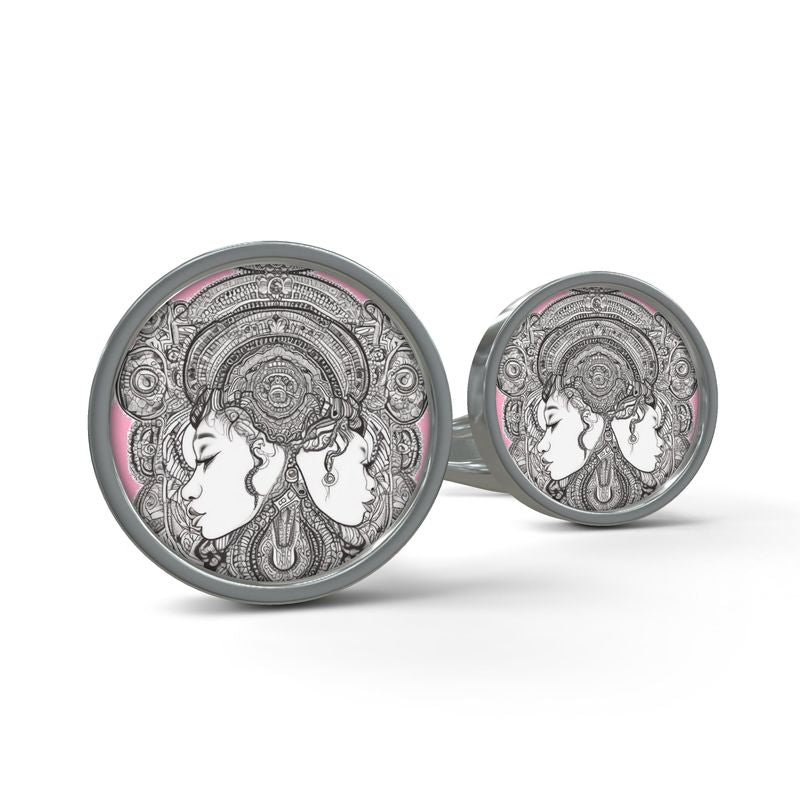 R&RH PinkDestiny Designer Cufflinks