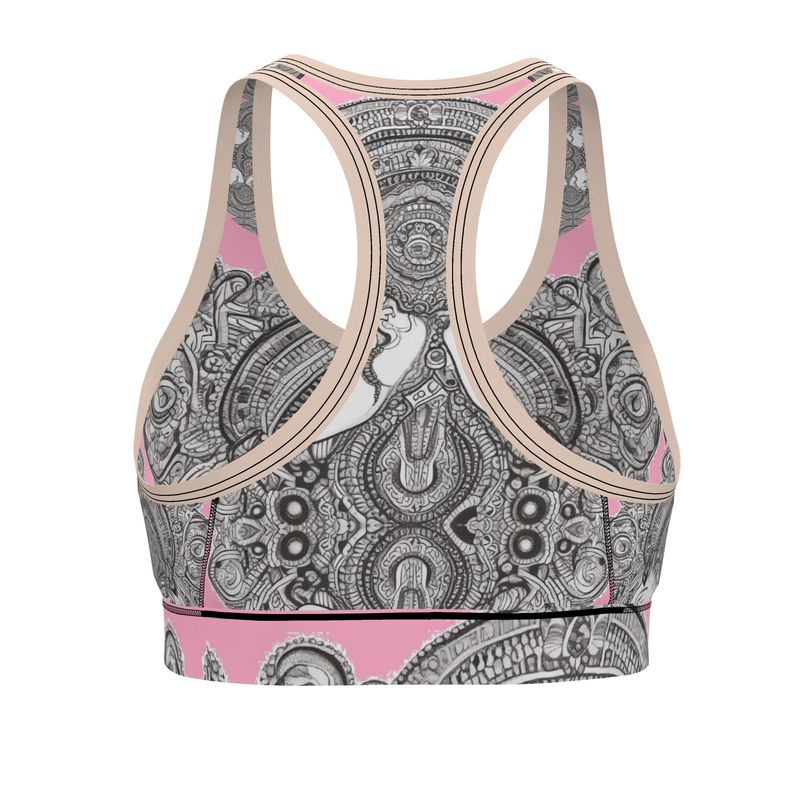 R&RH PinkDestiny Designer Sports Bra