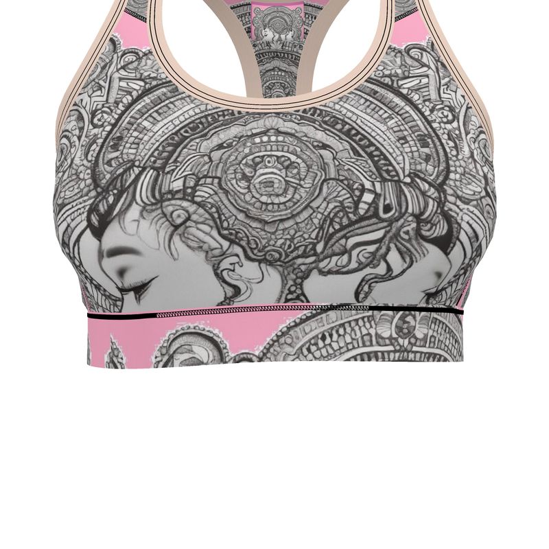 R&RH PinkDestiny Designer Sports Bra