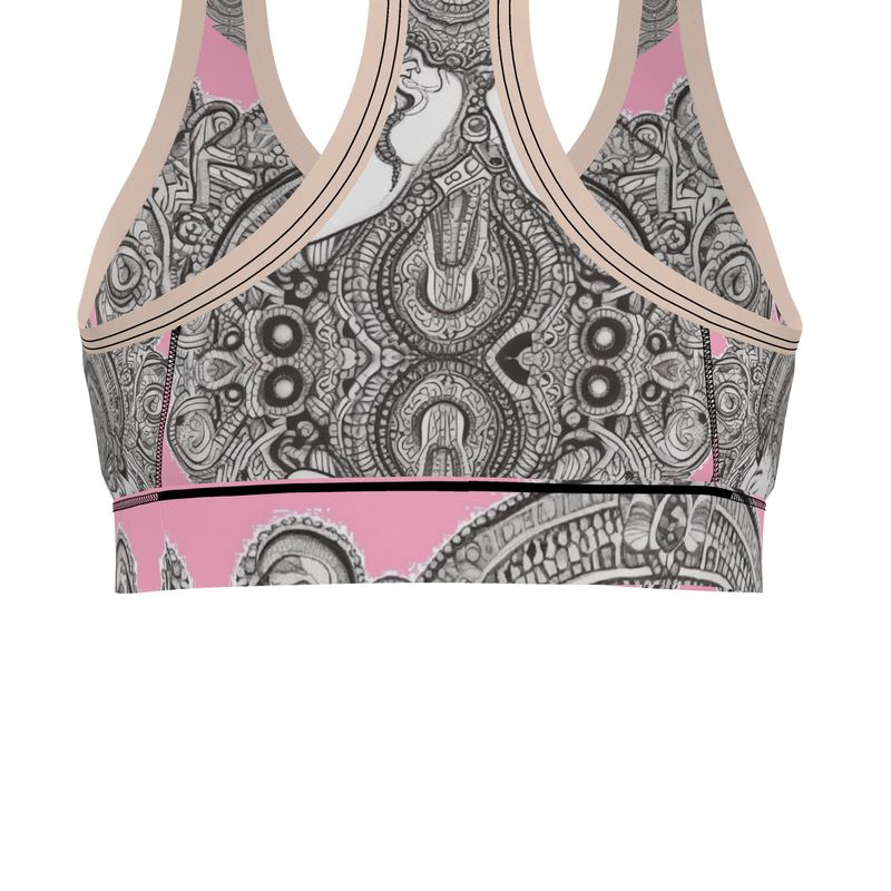 R&RH PinkDestiny Designer Sports Bra