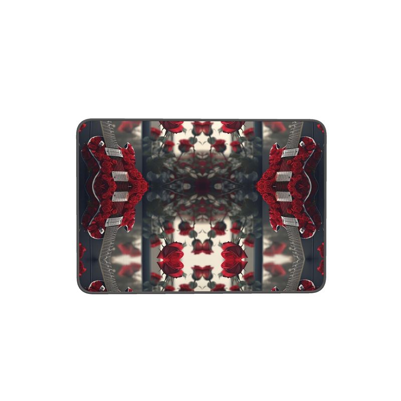 R&RH Red Guitar Designer Bath Mat