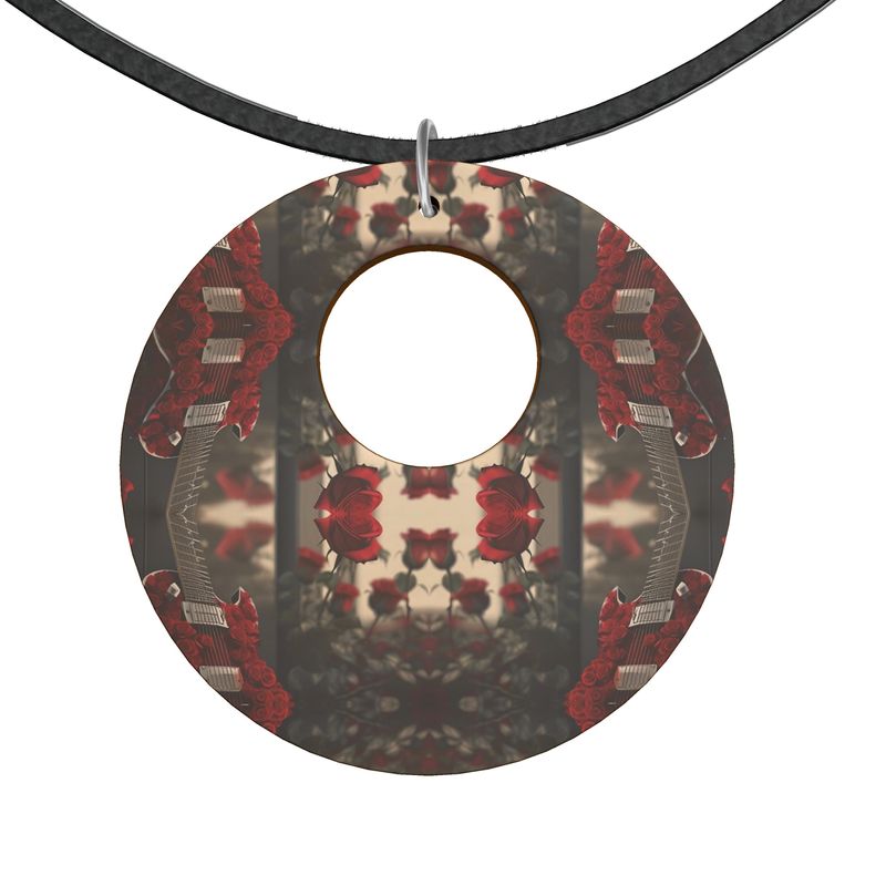 Wooden Pendant Organic Shapes