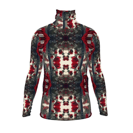 R&RH The Guitar Designer Originals Slim Fit Red Roll Neck