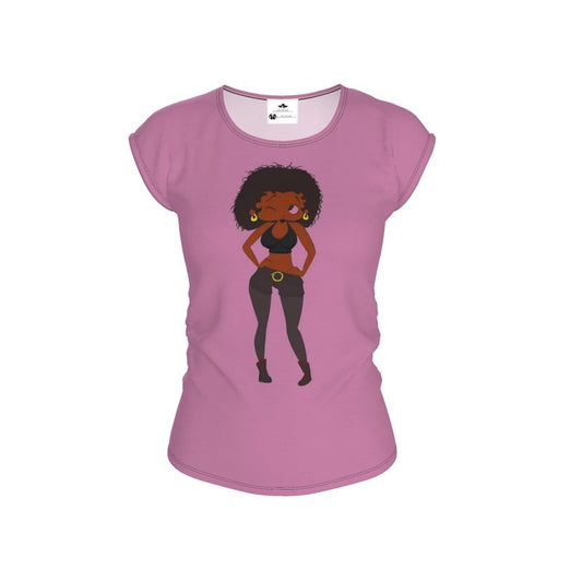 R&RH Graphic Ladies Pink T-Shirt