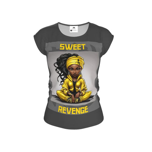 R&RH Grey Sweet Revenge Ladies Graphic Tee