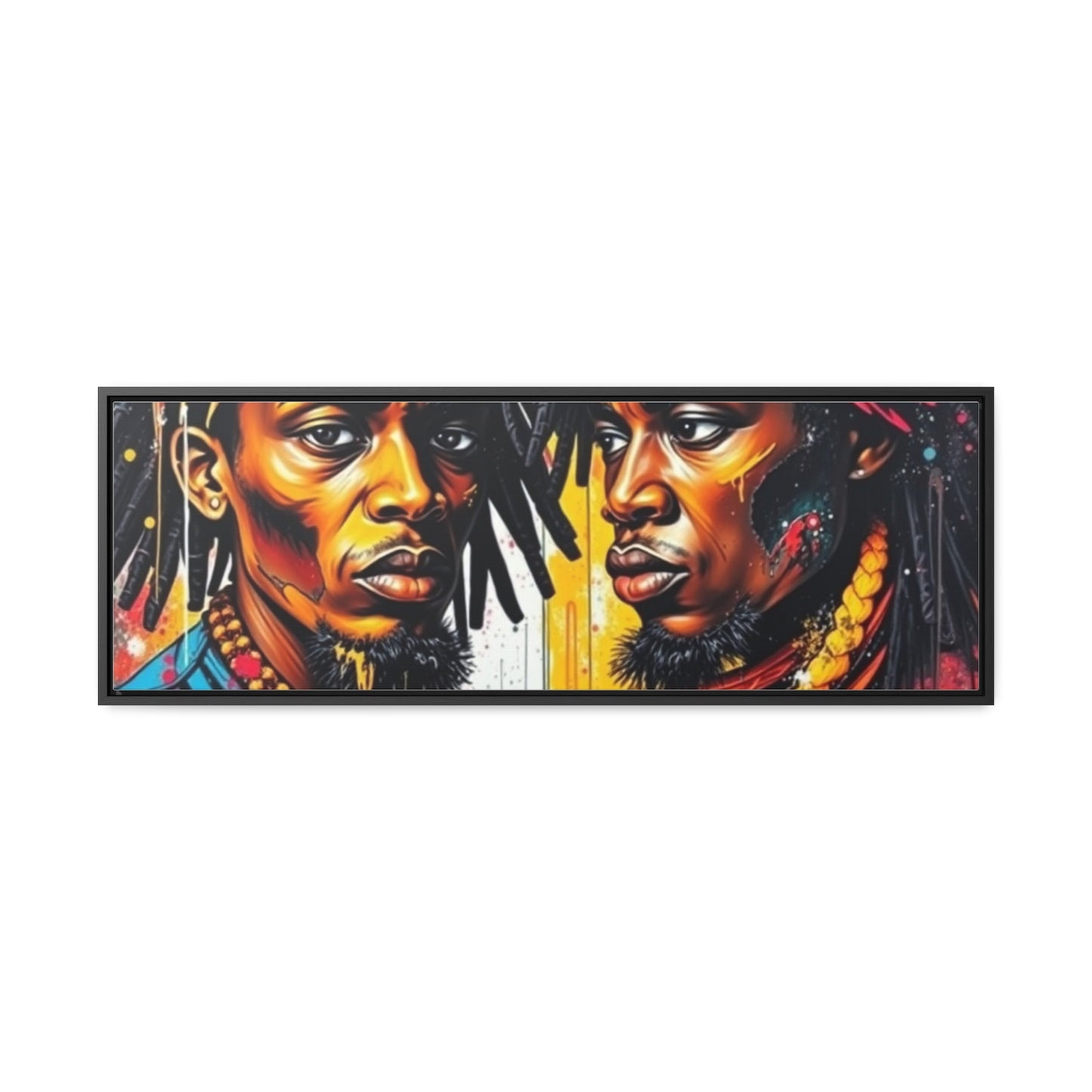 R&RH Cultural Art Gallery Canvas Wrap - Vibrant African Heritage