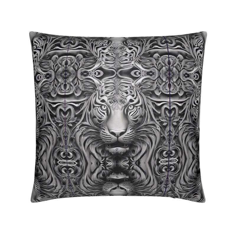 R&RH Majestic Tiger Eyes Black & White Cushions