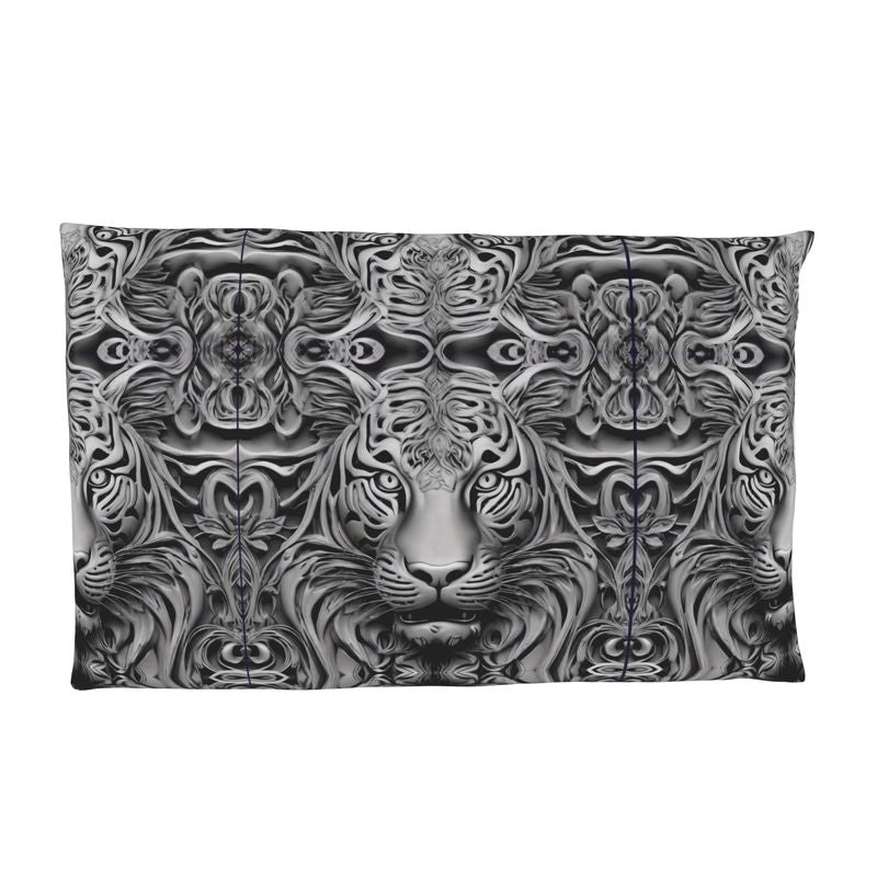 R&RH Majestic Tiger Eyes Black & White Pillow Cases