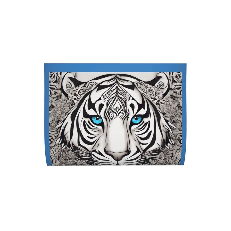 R&RH Majestic Blue Tiger Eyes Acrylic Print Cushions