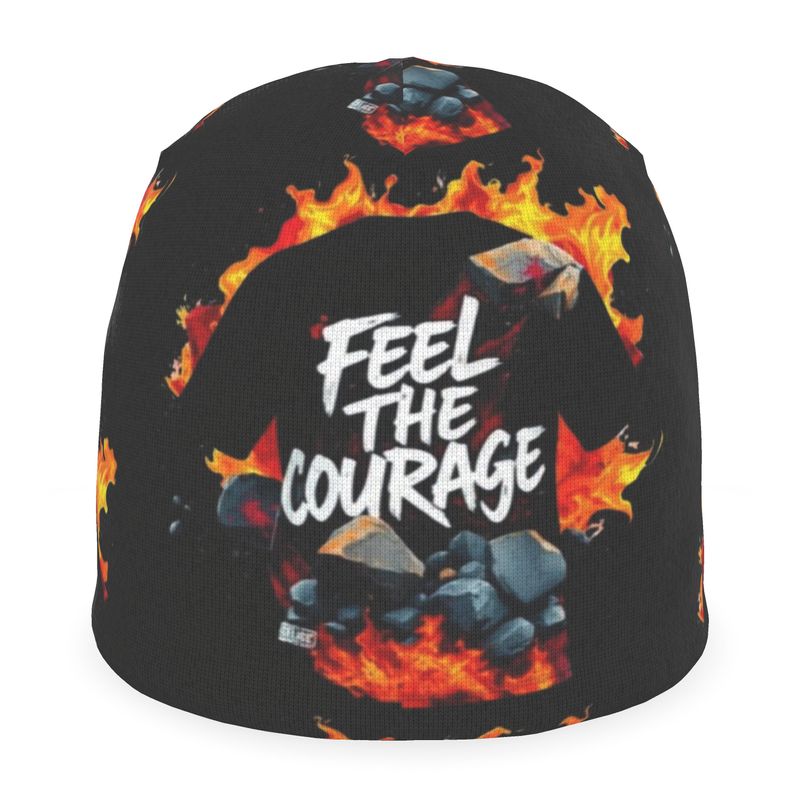 R&RH Feel The Courage Unisex Black Beanie