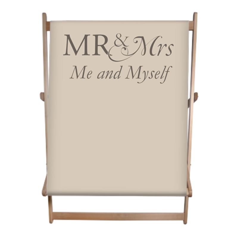 Mr and Mrs Double Deckchair