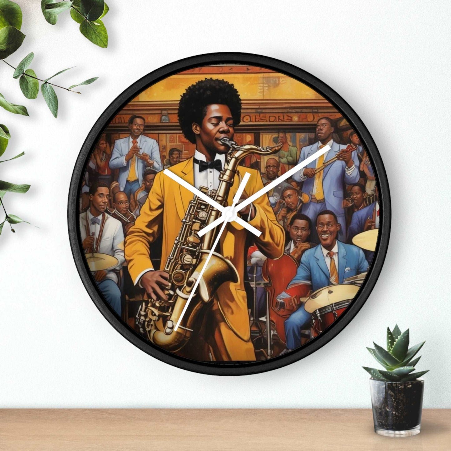 Jazz Wall Clock