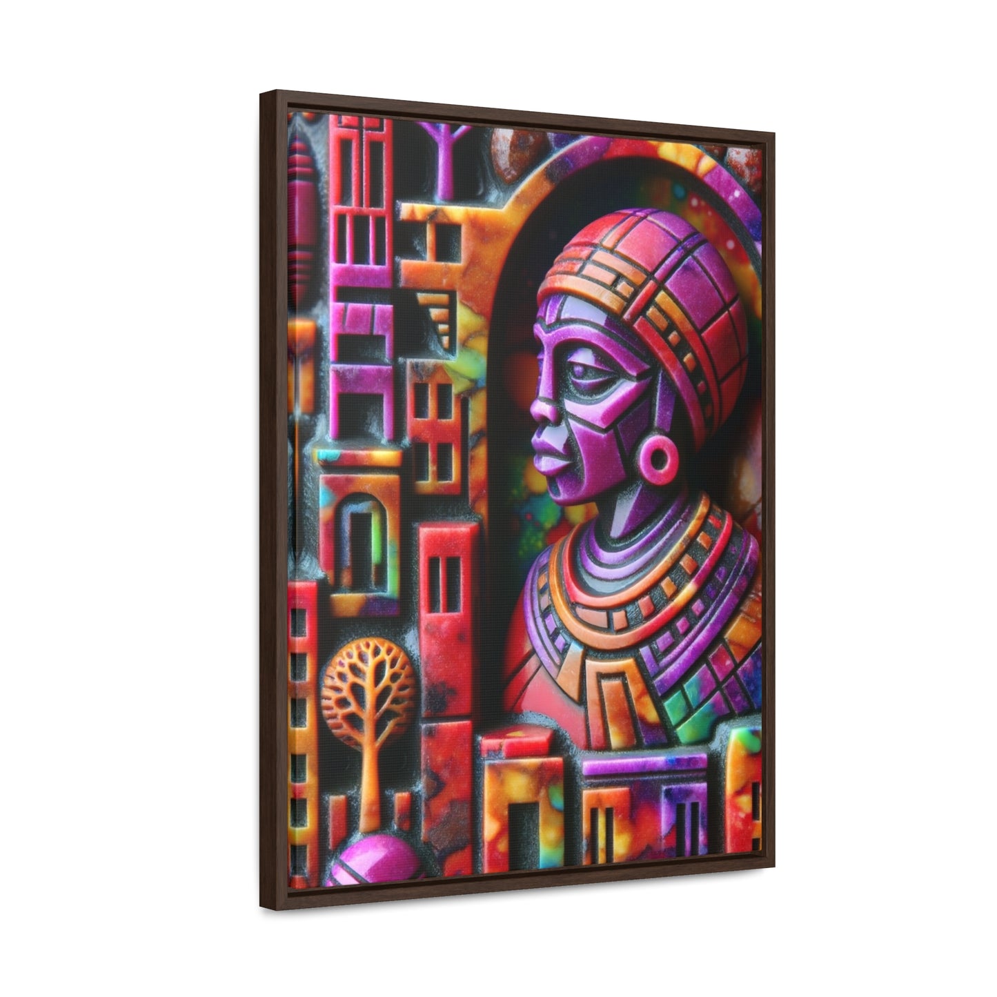 R&RH Mosaic Framed Portrait